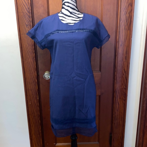 Vineyard vines lace trim dress salad deep day new with tags size extra small - Picture 1 of 4